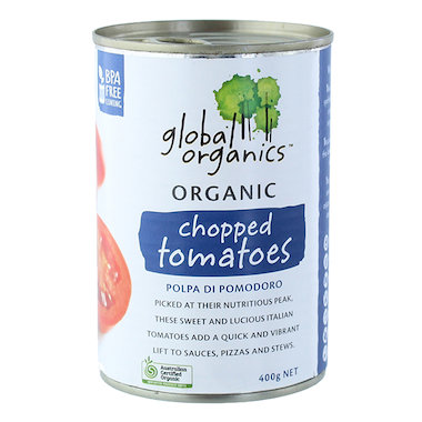 Tomatoes Chopped Organic (canned)