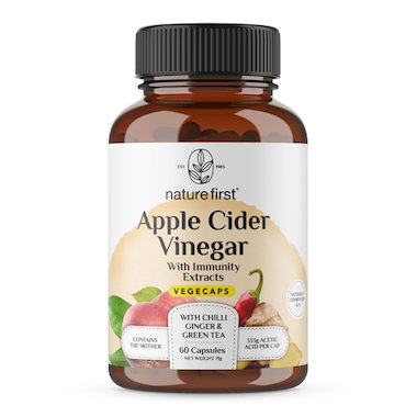 Apple Cider Vinegar VegeCaps With Immunity Extracts