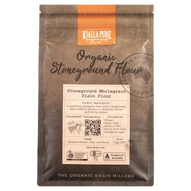 Flour Stoneground Wholegrain Plain Organic