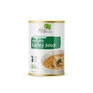 Soup Vegetable Barley Organic