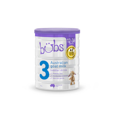 Organic Bubs Formula Toddler Drink S3 - Goat Milk 800g