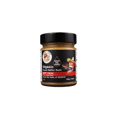 Organic Peanut Butter - Hot Chilli