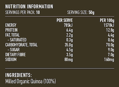 Millet quinoa organic
